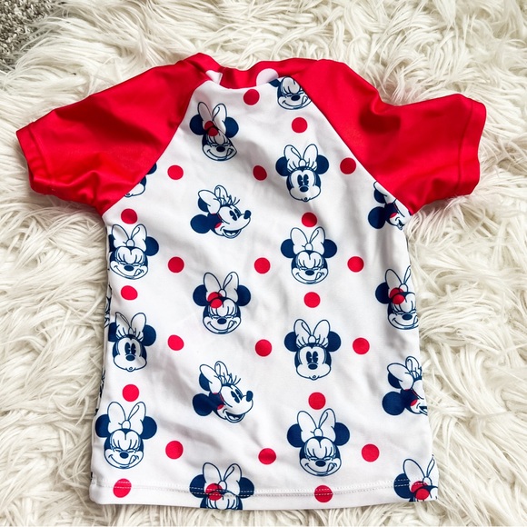 Disney Baby | Minnie Mouse 3 Piece Toddler Swimsuit Set - Picture 4 of 7